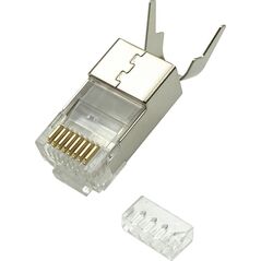 Lanview RJ45 STP plug Cat6a for