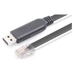 Adapter USB MicroConnect USB - RJ45 Czarny  (USBETHM)