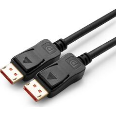 Kabel MicroConnect DisplayPort - DisplayPort 2m czarny (MC-DP-MMG-200V1.4)