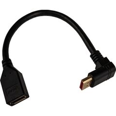 Adapter AV InLine DisplayPort - DisplayPort czarny (17159O)