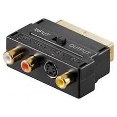 Adapter AV Goobay Scart - Composite czarny (RB50499)
