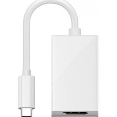 Adapter USB Goobay USB-C - DisplayPort Biały  (JAB-2857818)