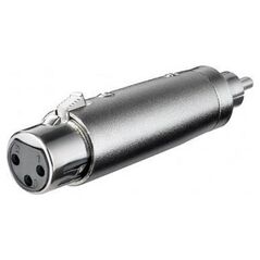 Goobay Adapter XLR - RCA (Cinch) srebrny (JAB-857177)