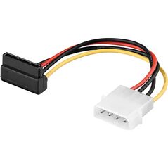 Goobay Molex - SATA, 0.13m, Wielokolorowy (JAB-853903)