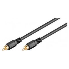 Kabel Goobay RCA (Cinch) - RCA (Cinch) 10m czarny (JAB-856733)