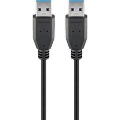 Kabel USB Goobay USB-A - USB-A 5 m Czarny (JAB-1568222)