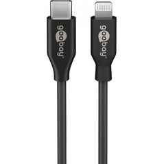 Kabel USB Goobay USB-C - Lightning 1 m Czarny (JAB-4780411)