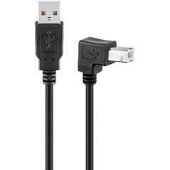 Kabel USB Goobay USB-A - USB-B 5 m Czarny (JAB-854301)