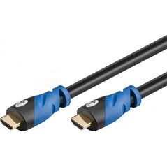 Kabel Goobay HDMI - HDMI 1.5m niebieski (72317)