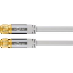 Kabel Goobay Antenowy (F) 5m biały (JAB-4411051)