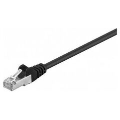 Goobay CAT 5e Kabel łączący, SF/UTP, czarny - Długość kabla 30 m