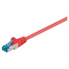Goobay CAT 6AKabel łączący, S/FTP (PiMF), Czerwony - Długość kabla 15 m
