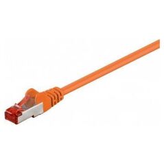 Goobay CAT 6 Kabel łączący, S/FTP (PiMF), Pomarańczowy - Długość kabla 3 m