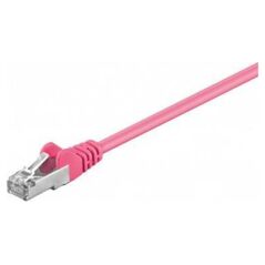 Goobay CAT 5e Kabel łączący, SF/UTP, Purpurowy - Długość kabla 1 m