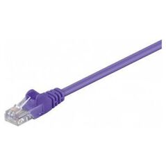 RB-LAN CAT 5e Kabel łączący, U/UTP, Fioletowy - Długość kabla 7.5 m