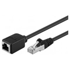 RB-LAN CAT 5e Kabel przedłużającyF/UTP, czarny - Długość kabla 1.5 m