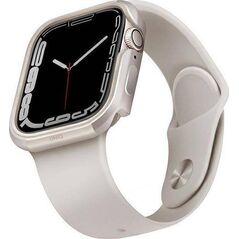 Uniq UNIQ etui Valencia Apple Watch Series 4/5/6/7/SE 45/44mm. starlight