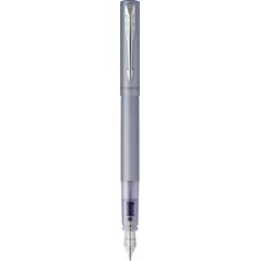 Parker PARKER Füller Vector XL Matte Silver-blue M Blau
