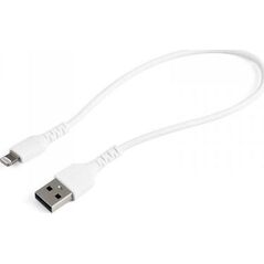 Kabel USB StarTech USB-A - Lightning 0.3 m Biały (RUSBLTMM30CMW)