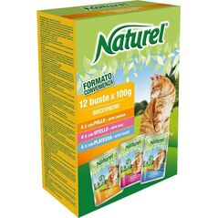 Life Pet Care LIFE CAT NATUREL BOX 12x100g CHICKEN + VEAL + PLAICE