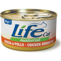 Life Pet Care LIFE CAT pusz.85g CHICKEN DRUMSTICK UDKO /24