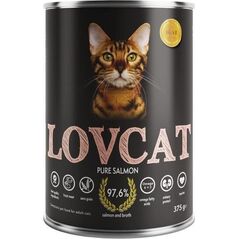 LOVCAT LOVCAT 375g PURE SALMON /6