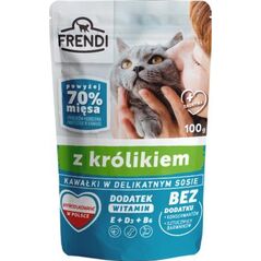 Pet Republic Frendi kawałki królika w delikatnym sosie Sasz.100g