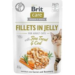Brit CARE KOT saszetka FJ FINE TROUT&COD /24 85g