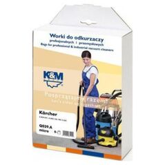 Worek do odkurzacza König & Meyer K&M Worki do odkurzacza KRCHER Q039.A MICRO 5 szt. 6.904-051, 6.959-130