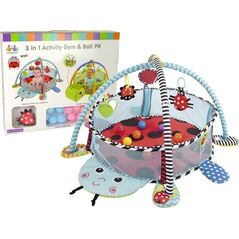 LeanToys Mata Edukacyjna Biedronka Kojec Piłeczki Dla Maluszka