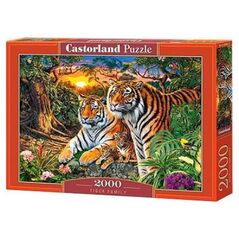 Castorland Puzzle 2000 Tiger Family CASTOR