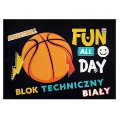Beniamin Blok techniczny A4/10K biały chłopiec