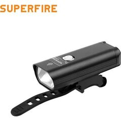 Superfire Latarka rowerowa GT-R1, 200lm, USB