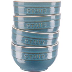 STAUB Zestaw 4 misek okrągłych Staub