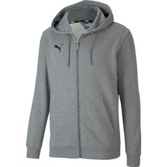 Puma Bluza męska Puma teamGOAL 23 Casuals Hooded Jacket szara 656708 33 S