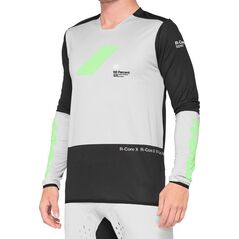 100% Koszulka męska 100% R-CORE X Jersey długi rękaw vapor black roz. M (NEW 2021)