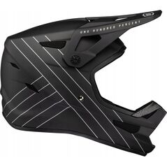 100% Kask full face juniorski 100% STATUS DH/BMX Helmet Essential Black roz. S (47-48 cm) (NEW)