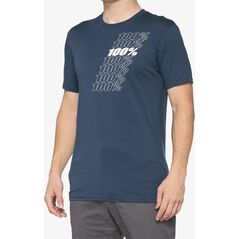 100% T-shirt 100% NORD krótki rękaw slate blue roz. M (NEW)