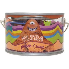 Epee Piasek UltraPiasek puszka 200g 5 foremek pomarańczowy foremki Zwierzaki