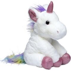 Molli Toys Jednorożec biało-tęczowy 35 cm