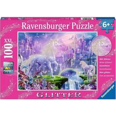 Ravensburger Puzzle 100 Królestwo jednorożców
