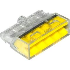 EPM SZYBKOZŁĄCZKA 5*0,5-2,5MM2 TRANSPARENTNA/ŻÓŁTY 10 SZTUK
