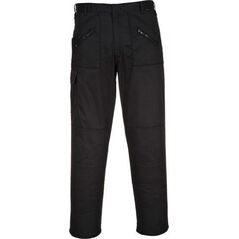 SPODNIE OCHRONNE DO PASA, CZARNE, BOJÓWKI S887BKS SHORT 36