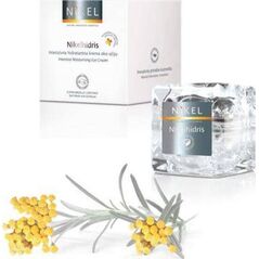 Nikel NIKEL, NIKELHIDRIS nawilżający krem pod oczy z kwasem hialuronowym, miodem i kwiatem Immortelle INTENSIVE CARE, 15ml