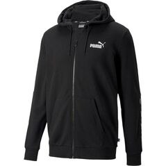 Puma Bluza męska Puma ESS+ Tape Full-Zip Hoodie TR czarna 848768 01 S