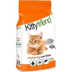 Żwirek dla kota Sanicat Kittyfriend, żwirek, dla kota, bentonit, 10L, zbrylający