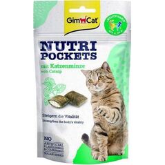 Gimcat Gimcat Nutri Pockets 60g Catnip Multivit