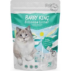 Żwirek dla kota Barry King Barry King Podłoże Baby Powder 5l Silikonowe Dla Kota