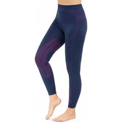 Brubeck LE13260 Spodnie damskie DRY z długą nogawką jeansowy/fioletowy S