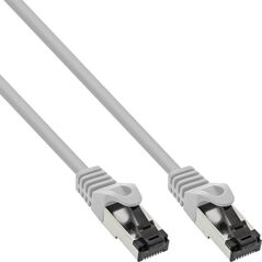 InLine InLine® Patch Cable S/FTP PiMF Cat.8.1 halogen free 2000MHz grey 1,5m